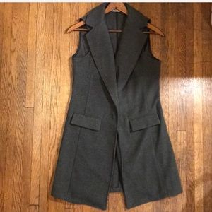 Peyton Jensen Wool Blazer Vest